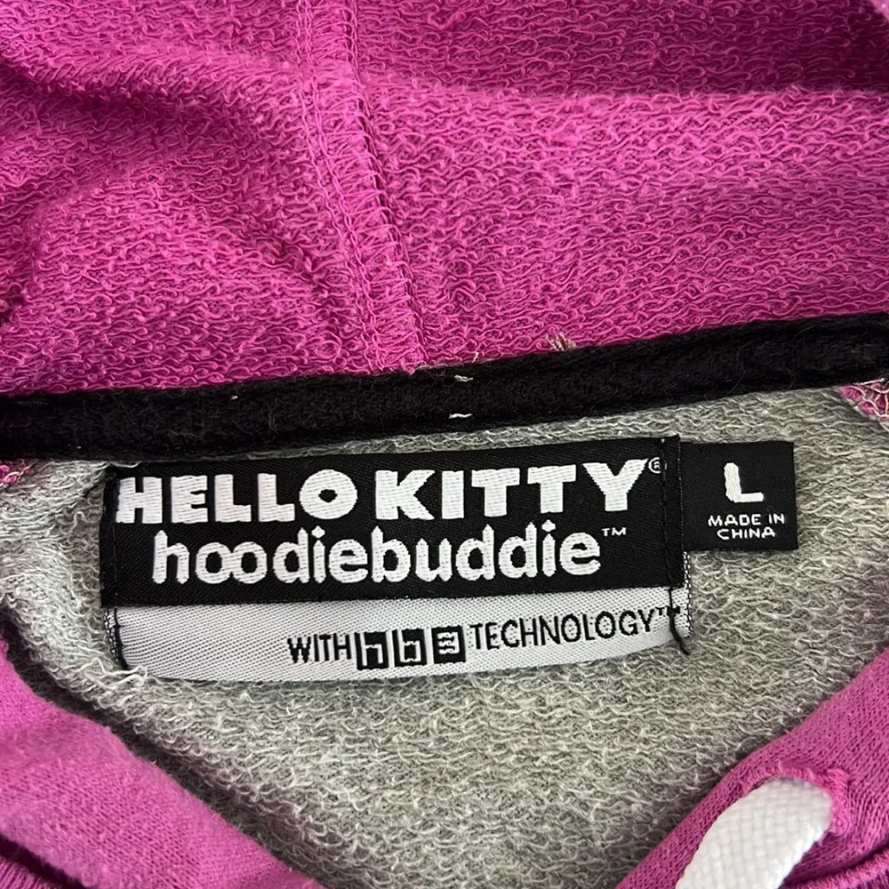 Hello Kitty hoodie buddie with technology headphones sweater size large